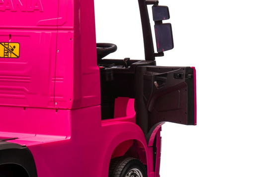 Auto Na Akumulator Scania 500R HL698  Różowe 4x4
