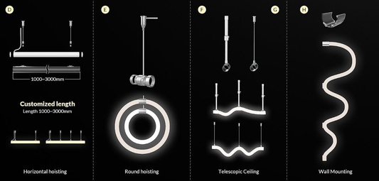 NEONFLEX ROPE 360 SILIKONOWA TUBA LED-3M ULLS26+ULAC269 Unilight