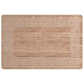 Chodnik dywanowy MARSA Biały 100 x 150 cm Poliester i PVC