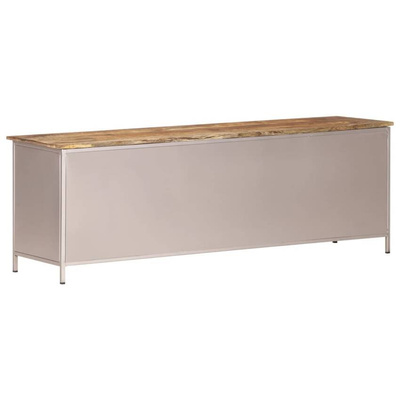 vidaXL Szafka pod TV, 120x30x40 cm, surowe drewno mango