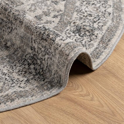 vidaXL Dywan ARBIZU do pomieszczeń i na zewnątrz, vintage, Ø 120 cm