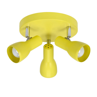 Lampa sufitowa plafon musztardowy regulowany 3xE14 Picardo 98-52414