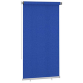 vidaXL Roleta zewnętrzna, 120x230 cm, niebieska, HDPE