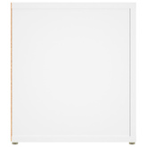 vidaXL Szafka pod TV, biała, 80x31,5x36 cm, materiał drewnopochodny
