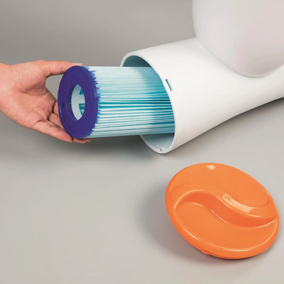 Bestway Pompa filtrująca Flowclear Skimatic do basenu, 2574 L/h, 58462