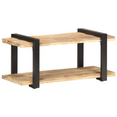 vidaXL Szafka pod TV, 90x40x40 cm, surowe drewno mango
