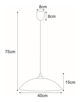 Lampa wisząca K-3512 z serii UFO KAJA
