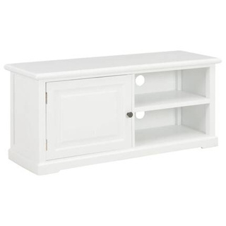 Szafka pod TV, biała, 90x30x40 cm, drewniana vidaXL