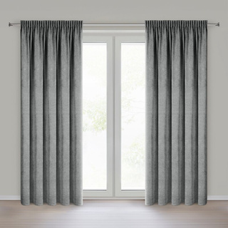 Zasłona Neska stalowa 140x270