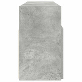 Szafka TV z oświetleniem LED, szarość betonu, 120x30x50 cm