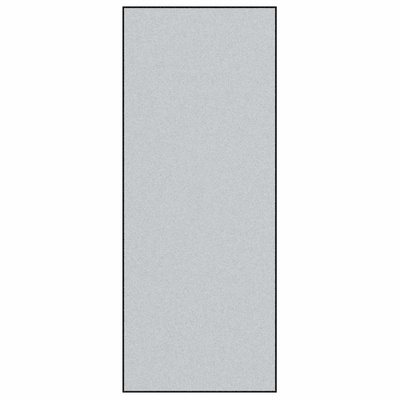 Dywanik wejściowy Szary i czarny 120 x 300 cm 100% poliamid