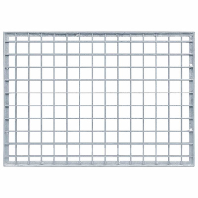Ruszt srebrny 50 x 35 x 2 cm Stal ocynkowana na gorąco