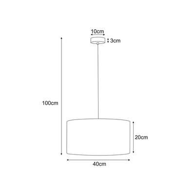 Lampa wisząca K-5221 z serii ZIMBO