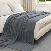 Koce narzutowe 6 pcs Ciemnoszary 220 x 240 cm Polar