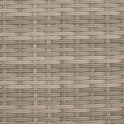 vidaXL Leżaki ze stolikiem, 2 szt., jasnoszare, polirattan