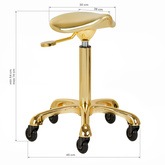Gabbiano taboret Fine Gold Roll Speed  148127