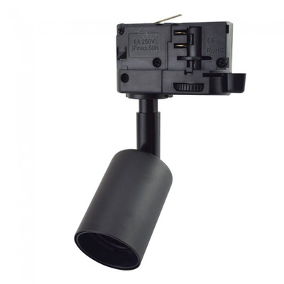 Lampa szynowa (obudowa bez żarówki) - E27  3-fazowa