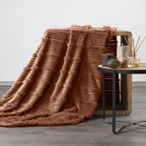 Koc Nina ceglasty 150x200