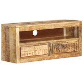 vidaXL Szafka pod TV, 88x30x40 cm, lite drewno mango
