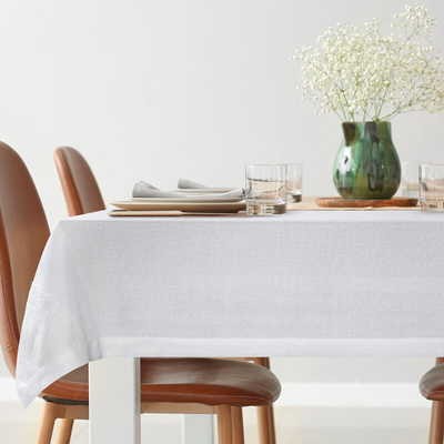 Obrus Elen biały 140x280