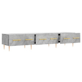 Szafka pod TV, szarość betonu, 150x36x30 cm vidaXL