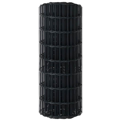 Ogrodzenie Euro 0,6 x 50 m Żelazo pokryte PVC Szary