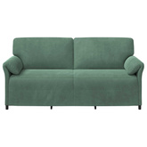 Sofa 3-osobowa Zielony morski 198 x 83 x 95 cm Welur