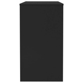 vidaXL Biurko, czarne, 90x40x72 cm, materiał drewnopochodny