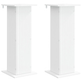 Stojak na rośliny 2 pcs Biały 30,5 x 30 x 80,5 cm