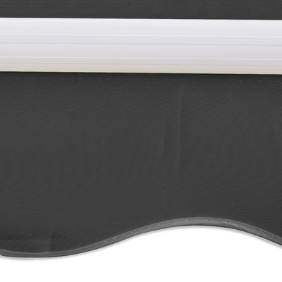 Markiza zwijana ręcznie, 300 cm, antracytowa