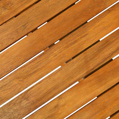 11-cz. zestaw mebli ogrodowych 280x90x75cm lite drewno akacjowe
