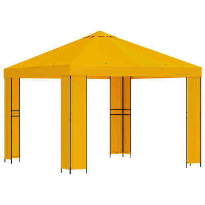Altana 3 x 3 m żółty Poliester i Stal 190 gsm