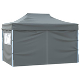 Namiot Imprezowy Antracyt 291 x 431 x 315 cm Materiał Oxford
