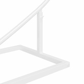 Łuk Ślubny Biały 195 x 35 x 211 cm Stal