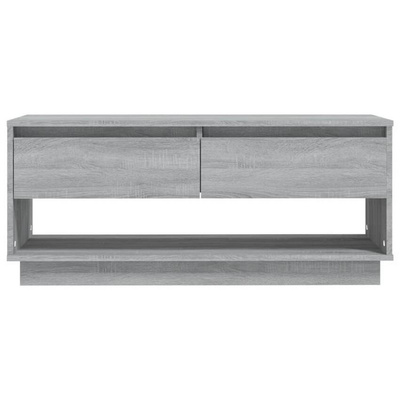 vidaXL Szafka pod TV, szary dąb sonoma 102x41x44 cm