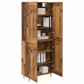 Highboard Stare drewno 69,5 x 34 x 180 cm Drewno inżynieryjne