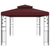 Altana 3,97 x 2,96 x 2,68 m Czerwone wino Poliester i Stal