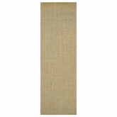 vidaXL Dywanik, naturalny sizal, 80x250 cm, zielony