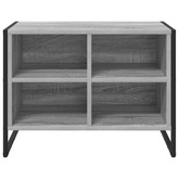 Szafka na buty z przechowywaniem Szary Sonoma 60 x 35 x 44 cm