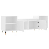 vidaXL Szafka pod TV, biała, 80x36x50 cm, materiał drewnopochodny wariant 14