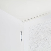 vidaXL Szafka pod TV, biała, 115x30x46 cm, lite drewno mango