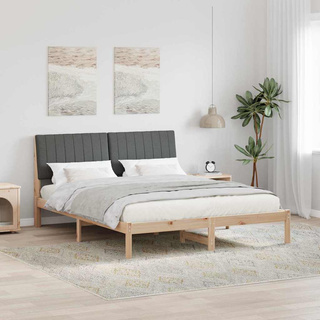Ramka łóżka Brązowy 160 x 200 cm Lite drewno sosnowe