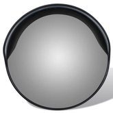 vidaXL Wypukłe lustro drogowe, 30 cm, czarne