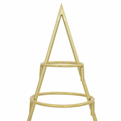 Metalowa choinka świąteczna złoty 60 cm Stal Malowana Proszkowo