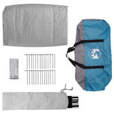 Namiot Tipi z dachem Niebieski 508 x 470 x 300 cm tafta