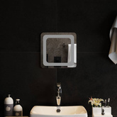Lustro łazienkowe z LED, 30x30 cm vidaXL