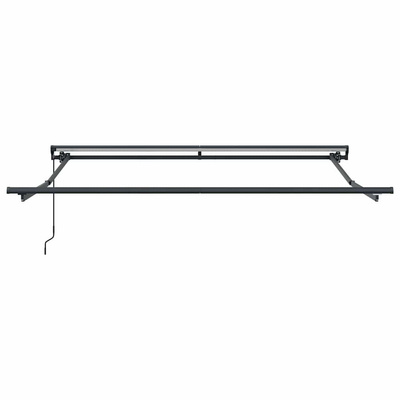 Rama markizy Z regulacją Antracyt 3 x 2,5 m Stal