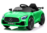 Auto na akumulator Mercedes AMG GT R Pilot Światła LED MP3  Zielony