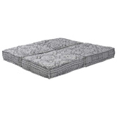 Modularna jednostka sofy 2 pcs jasnoszary 140 x 70 x 36 cm