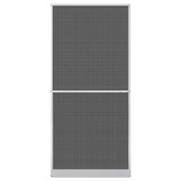 Moskitiera na drzwi na zawiasach, biała, 100 x 215 cm